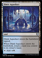 Aqueduto Dimir — Wilds of Eldraine Commander 158