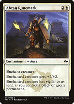 Marca Rúnica Abzan — Fate Reforged 3