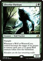 Guerrilheira Manto de Prata — Shadows over Innistrad Promos 228s