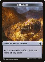 Treasure — Starter Commander Deck Tokens 25