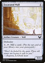 Muralha Escavada — Strixhaven: School of Mages 255