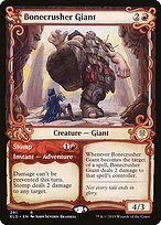 Gigante Esmaga-ossos // Pisar — Throne of Eldraine 291
