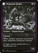 Fazendeiro Desesperado // Ceifador Depravado — Innistrad: Double Feature 371