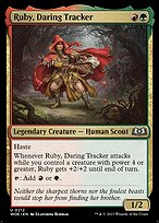 Rubi, Rastreadora Ousada — Wilds of Eldraine 212