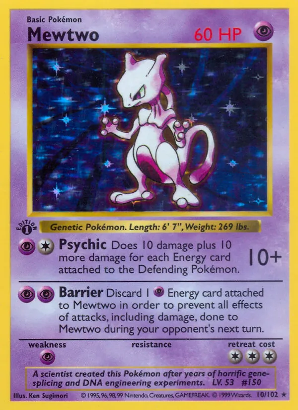 Mewtwo — Coleção Básica 10