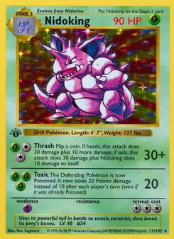 Nidoking — Coleção Básica 11