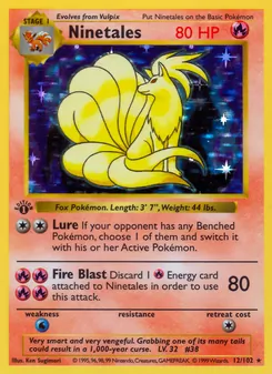 Ninetales — Coleção Básica 12