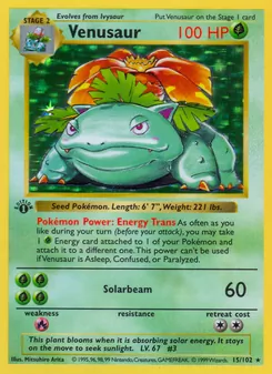 Venusaur — Coleção Básica 15