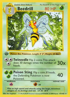 Beedrill — Coleção Básica 17