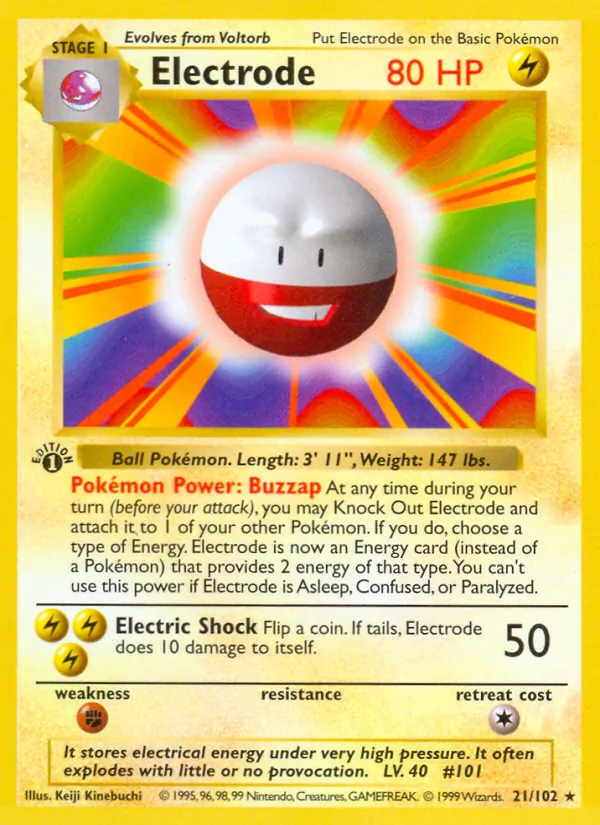 Electrode — Coleção Básica 21