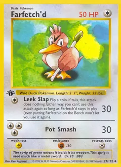 Farfetch'd — Coleção Básica 27