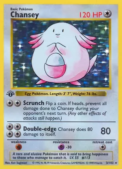 Chansey — Coleção Básica 3