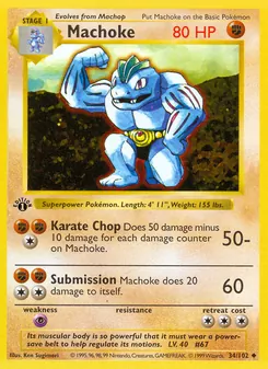 Machoke — Coleção Básica 34