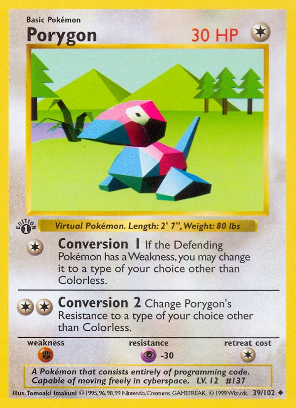Porygon — Coleção Básica 39