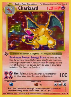 Charizard — Coleção Básica 4