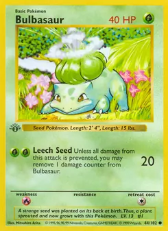 Bulbasaur — Coleção Básica 44
