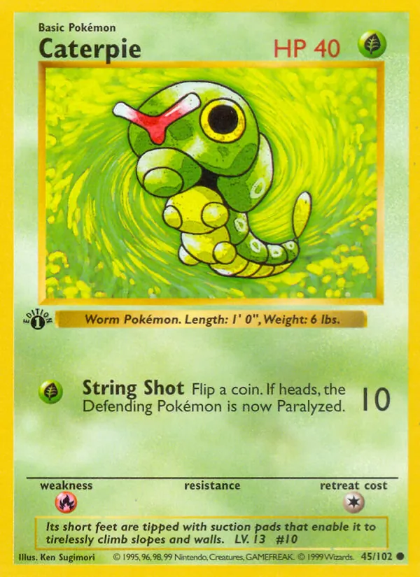 Caterpie — Coleção Básica 45