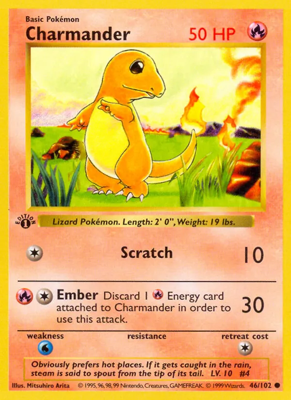 Charmander — Coleção Básica 46