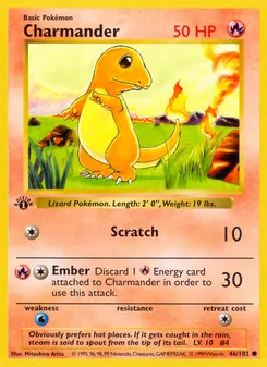 Charmander — Coleção Básica 46
