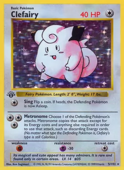 Clefairy — Coleção Básica 5