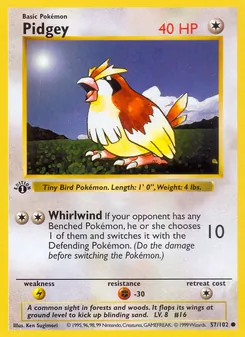 Pidgey — Coleção Básica 57