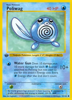 Poliwag — Coleção Básica 59