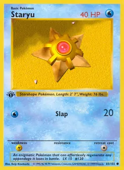 Staryu — Coleção Básica 65