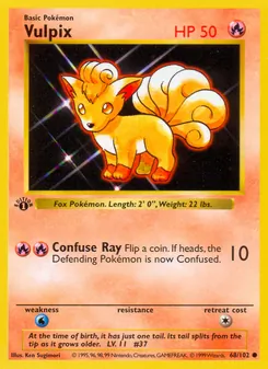Vulpix — Coleção Básica 68