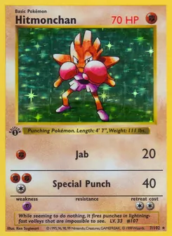 Hitmonchan — Coleção Básica 7