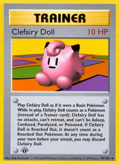 Clefairy Doll — Coleção Básica 70