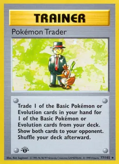 Pokémon Trader — Coleção Básica 77