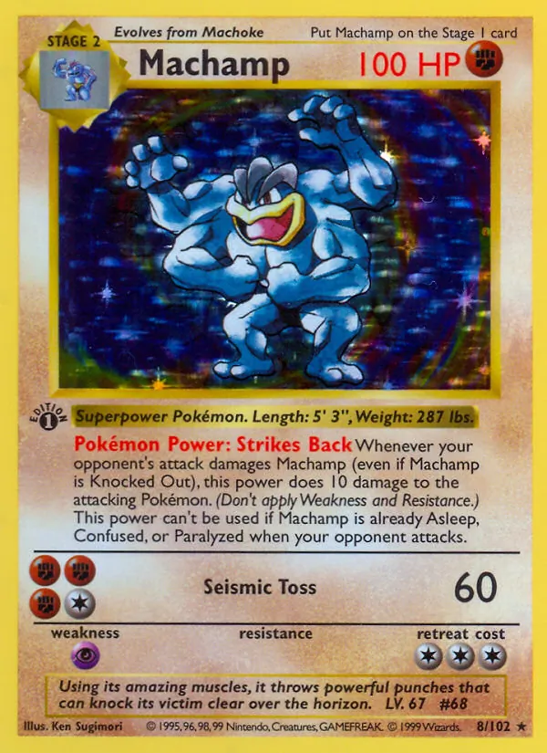 Machamp — Coleção Básica 8