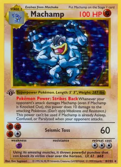 Machamp — Coleção Básica 8