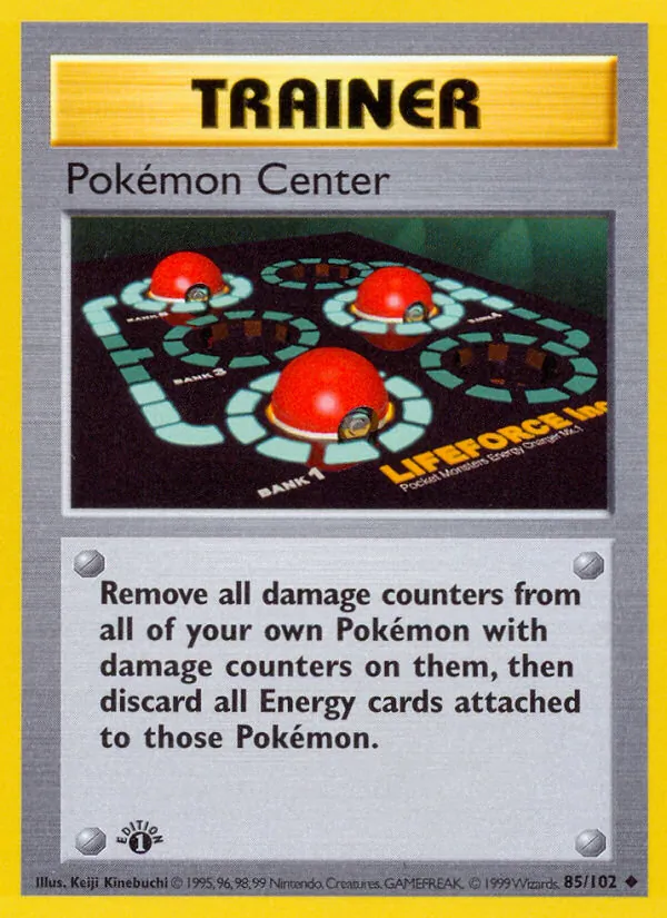 Pokémon Center — Coleção Básica 85