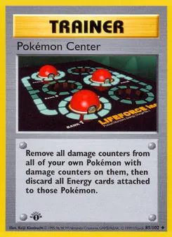 Pokémon Center — Coleção Básica 85
