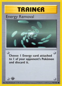 Energy Removal — Coleção Básica 92