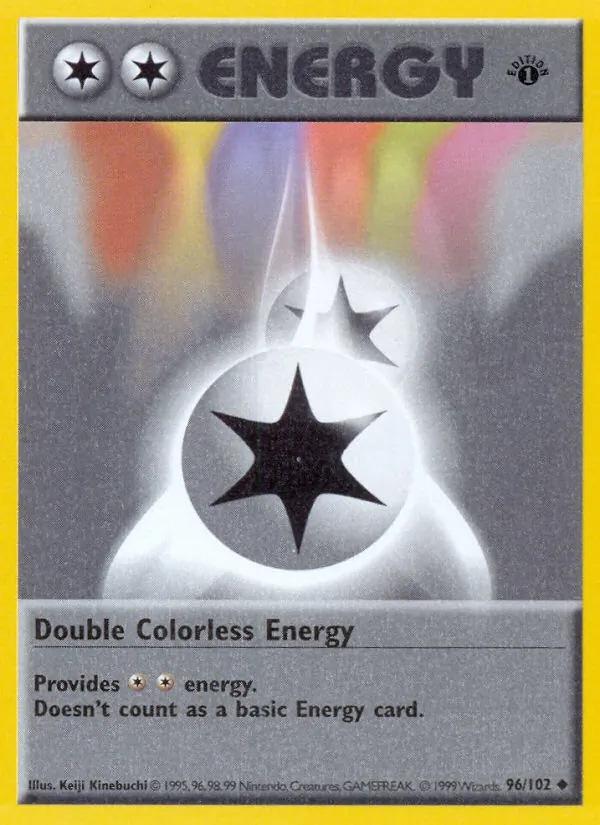 Double Colorless Energy — Coleção Básica 96
