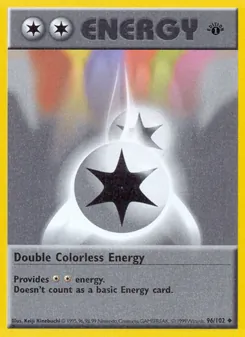 Double Colorless Energy — Coleção Básica 96