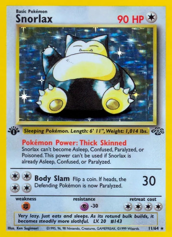 Snorlax — Selva 11