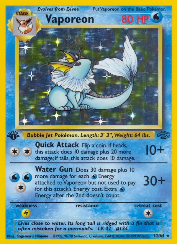 Vaporeon — Selva 12