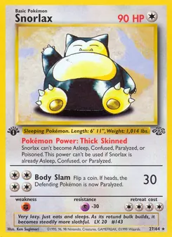 Snorlax — Selva 27