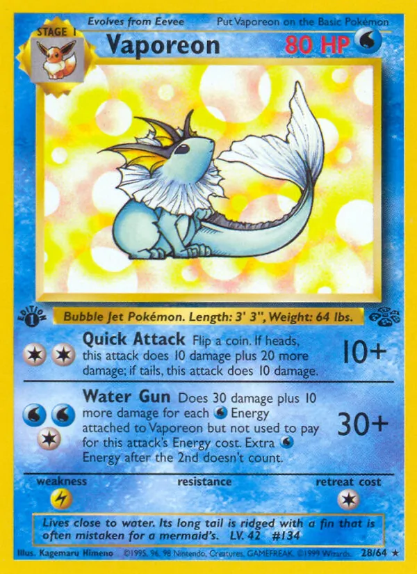 Vaporeon — Selva 28
