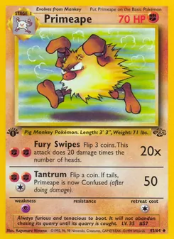 Primeape — Selva 43