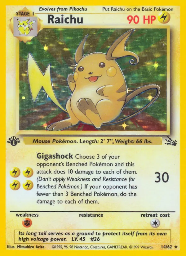 Raichu — Fóssil 14