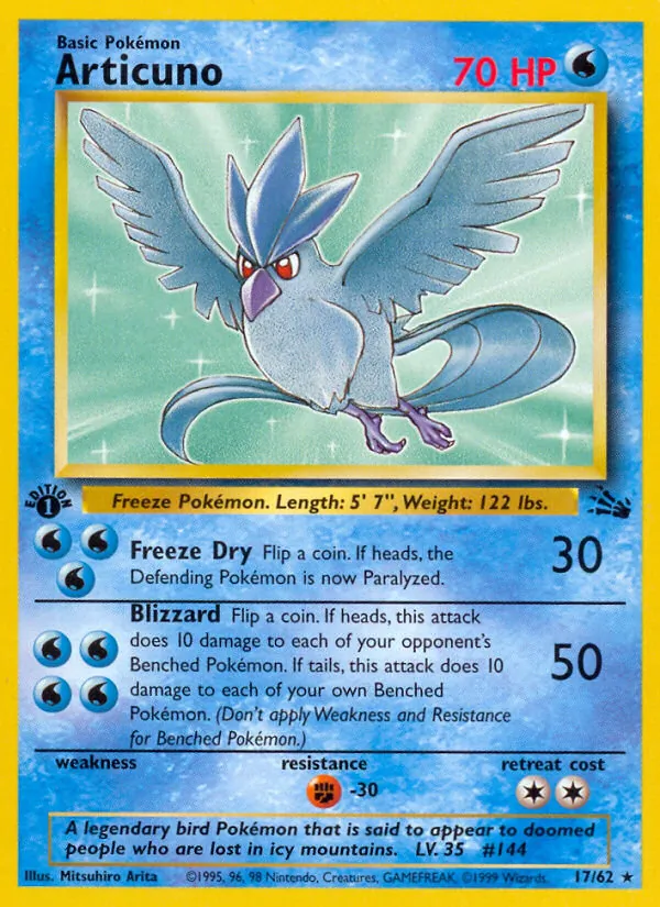 Articuno — Fóssil 17