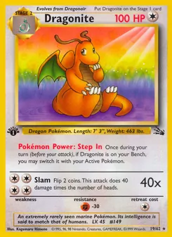 Dragonite — Fóssil 19