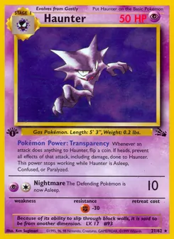 Haunter — Fóssil 21
