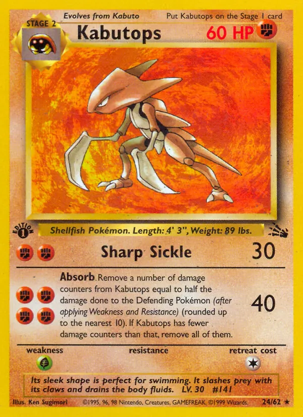 Kabutops — Fóssil 24