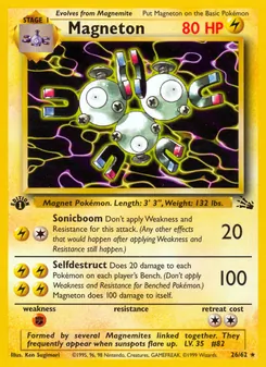 Magneton — Fóssil 26