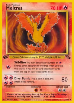 Moltres — Fóssil 27